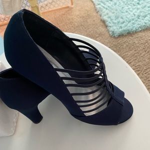 Navy High Heels